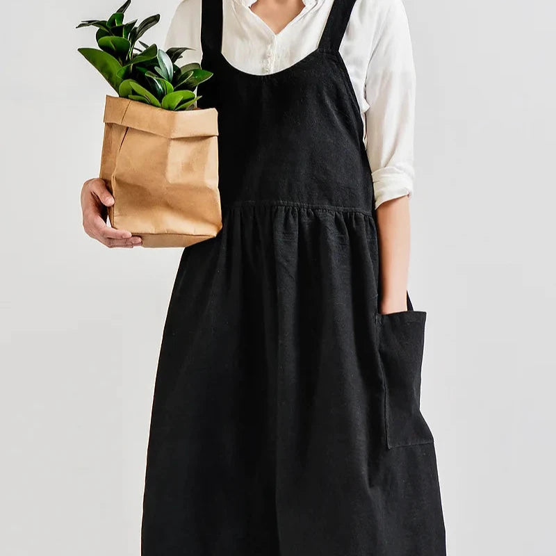 WATERPROOF ORGANIC COTTON APRON