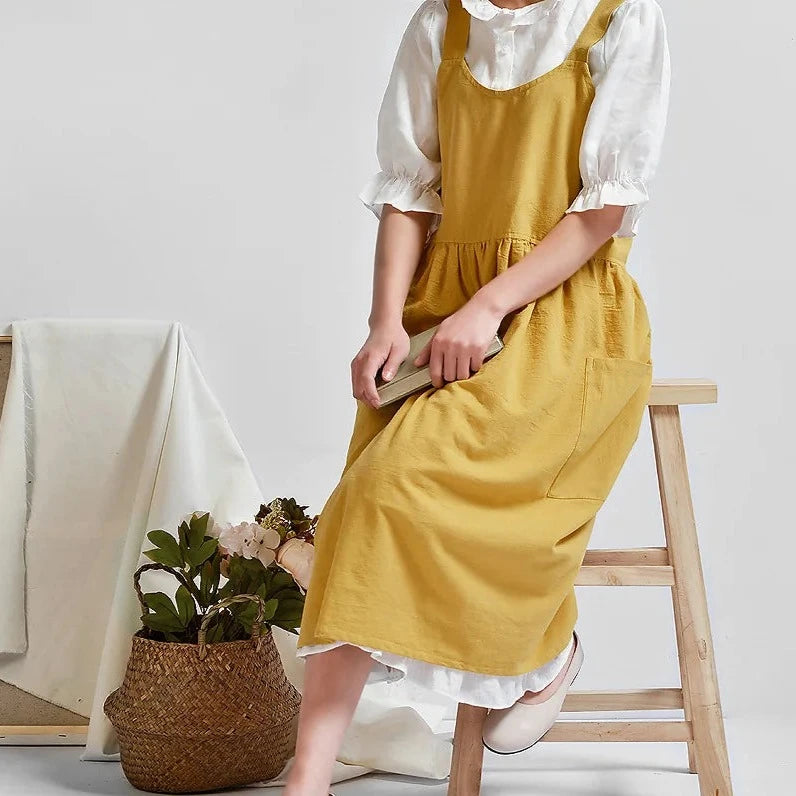 WATERPROOF ORGANIC COTTON APRON