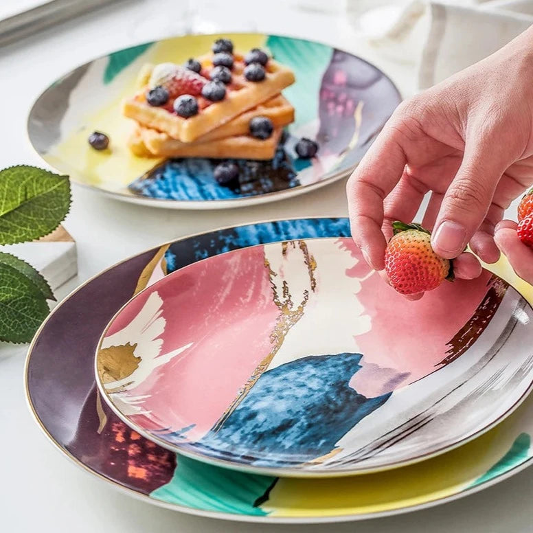 ABSTRACTIONIST PAINTING | TABLEWARE COLLECTION