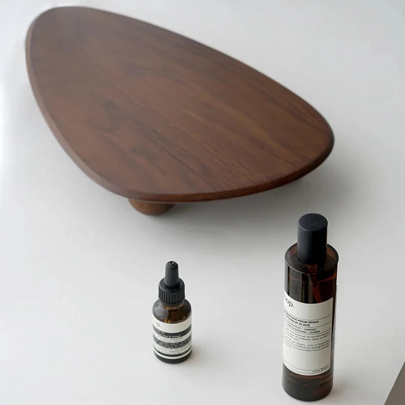 ELEVATED WOODEN TABLE TRAY