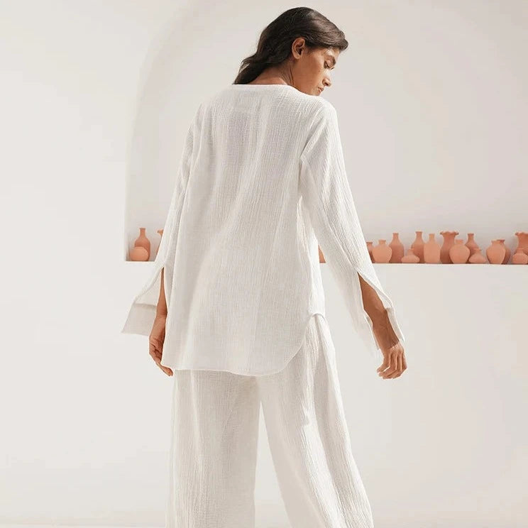 SERENE COTTON COMFORT | COMFORTABLE LONG SLEEVE HOMEWEAR