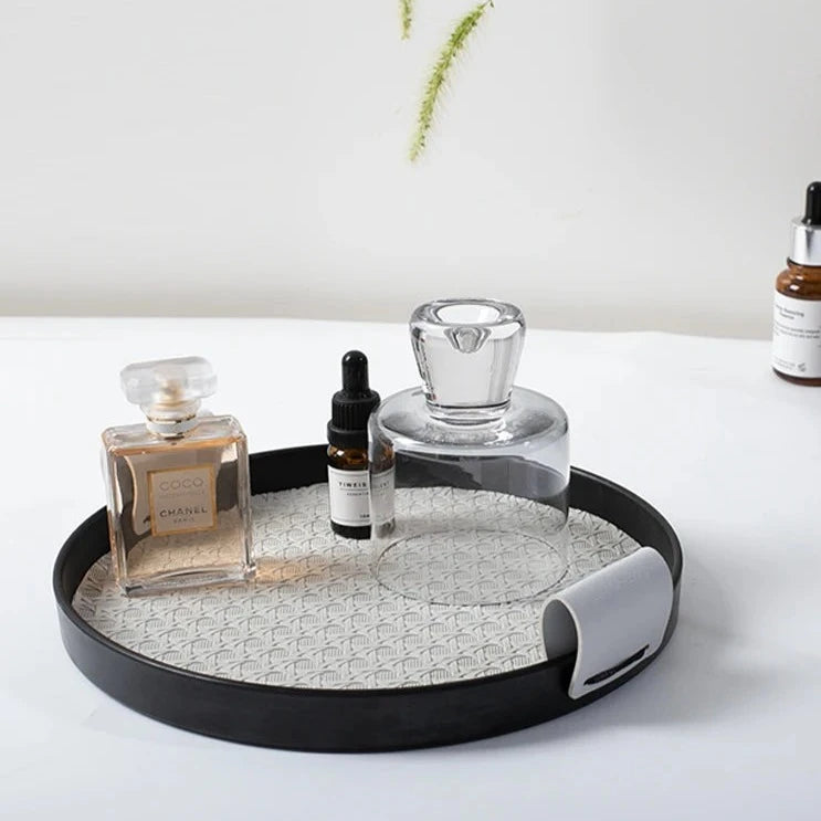 NORDIC LUXE LEATHER TRAY