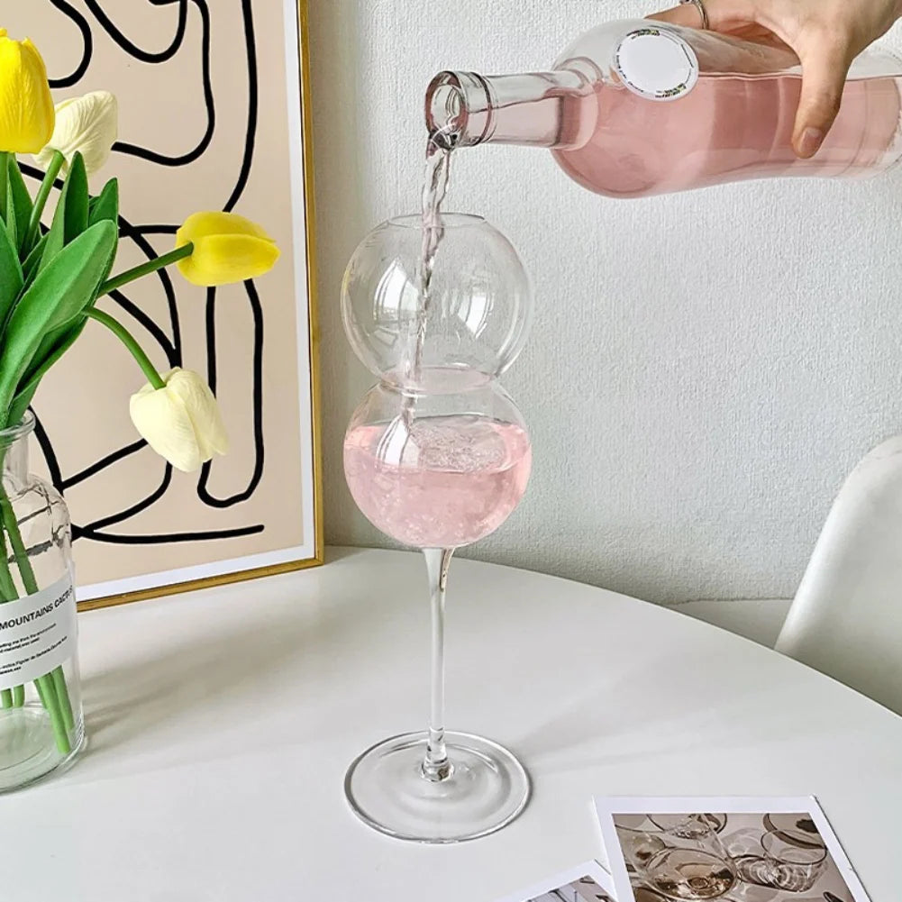 BUBBLE BALL COCKTAIL GLASS