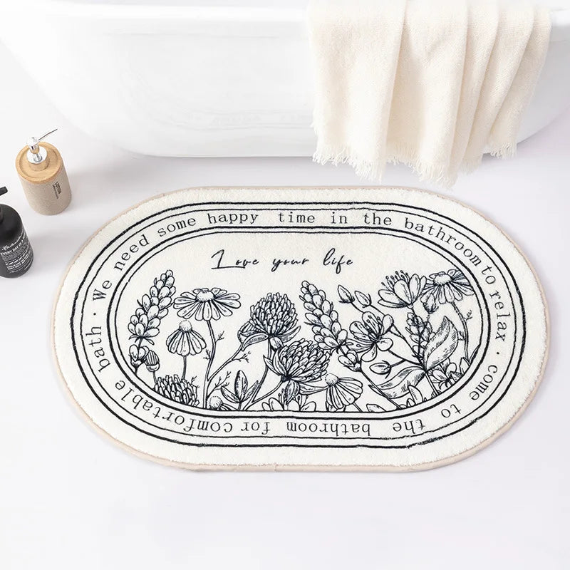 ELEGANT BATHROOM MATS COLLECTION