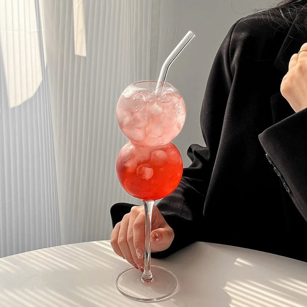 BUBBLE BALL COCKTAIL GLASS