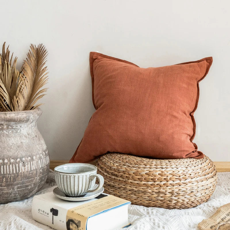 NATURAL LINEN | JAPANDI STYLE PILLOWCASE
