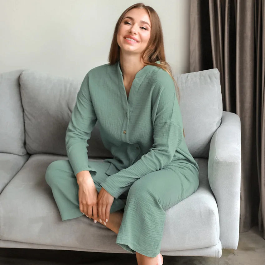 SERENE COTTON COMFORT | CHIC CASUAL HOMEWEAR