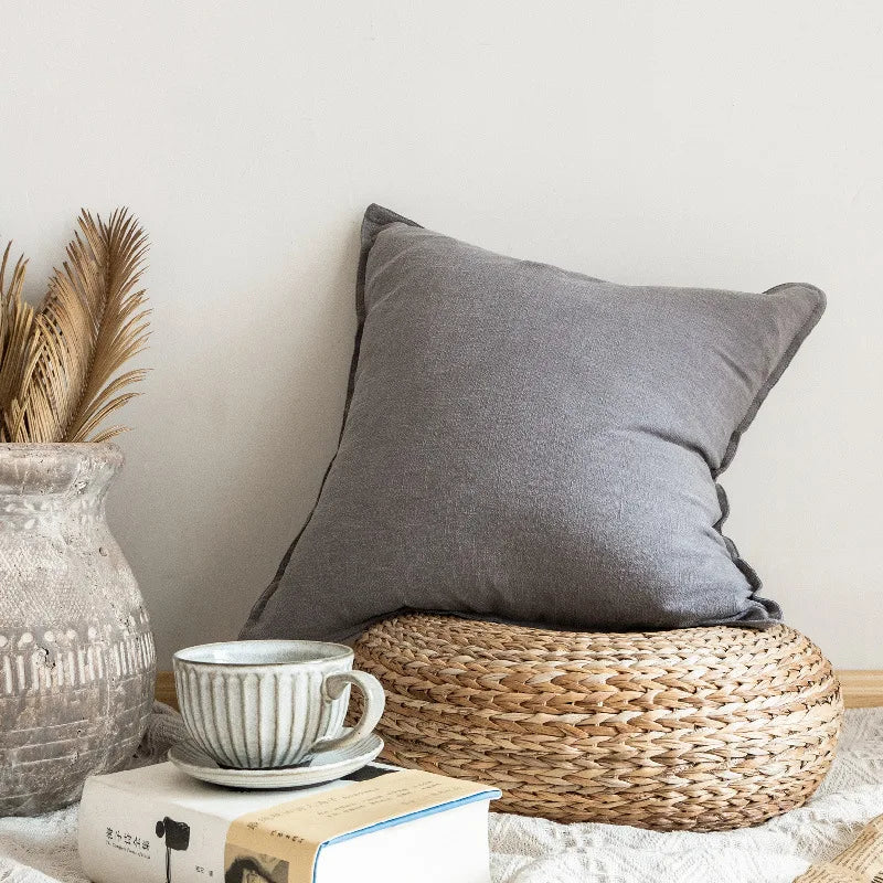 NATURAL LINEN | JAPANDI STYLE PILLOWCASE