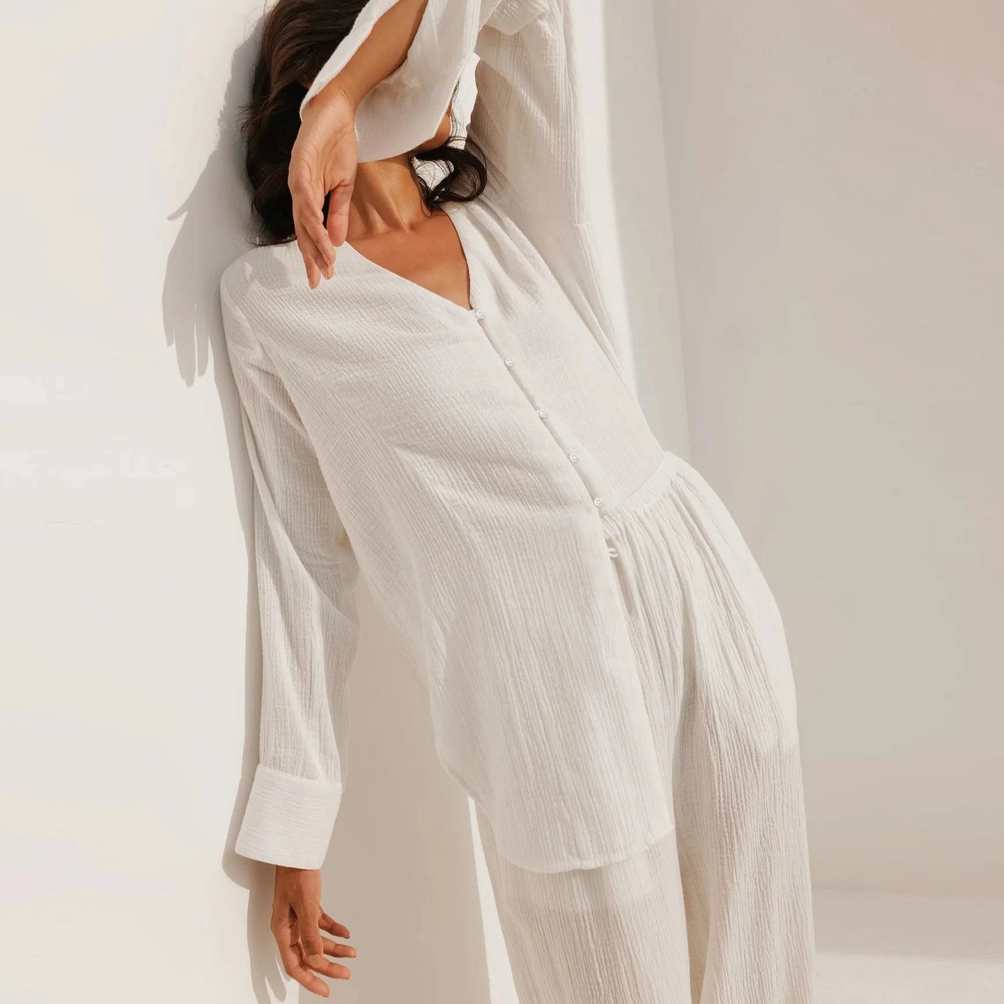 SERENE COTTON COMFORT | COMFORTABLE LONG SLEEVE HOMEWEAR