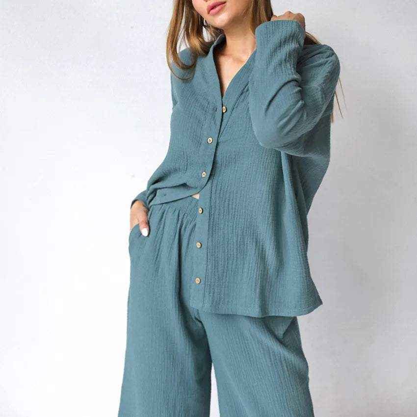 SERENE COTTON COMFORT | CHIC CASUAL HOMEWEAR
