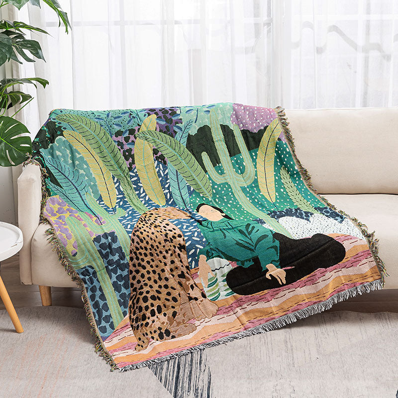 JUNGLE THEME | SOFA BLANKET