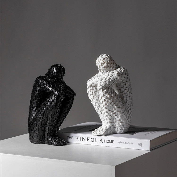 NORDIC ABSTRACT FIGURE | RESIN DECORATION COLLECTION