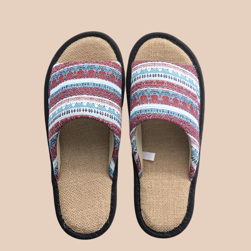 ARTISAN LINEN | TRIBAL-INSPIRED COMFORT FLIP-FLOPS