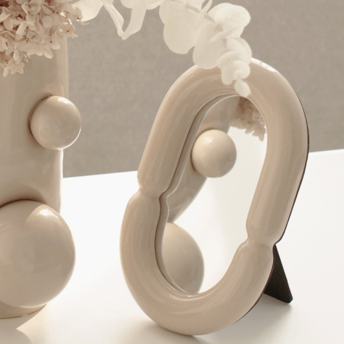MACARON CHARM | CERAMIC DECORATIVE MIRROR
