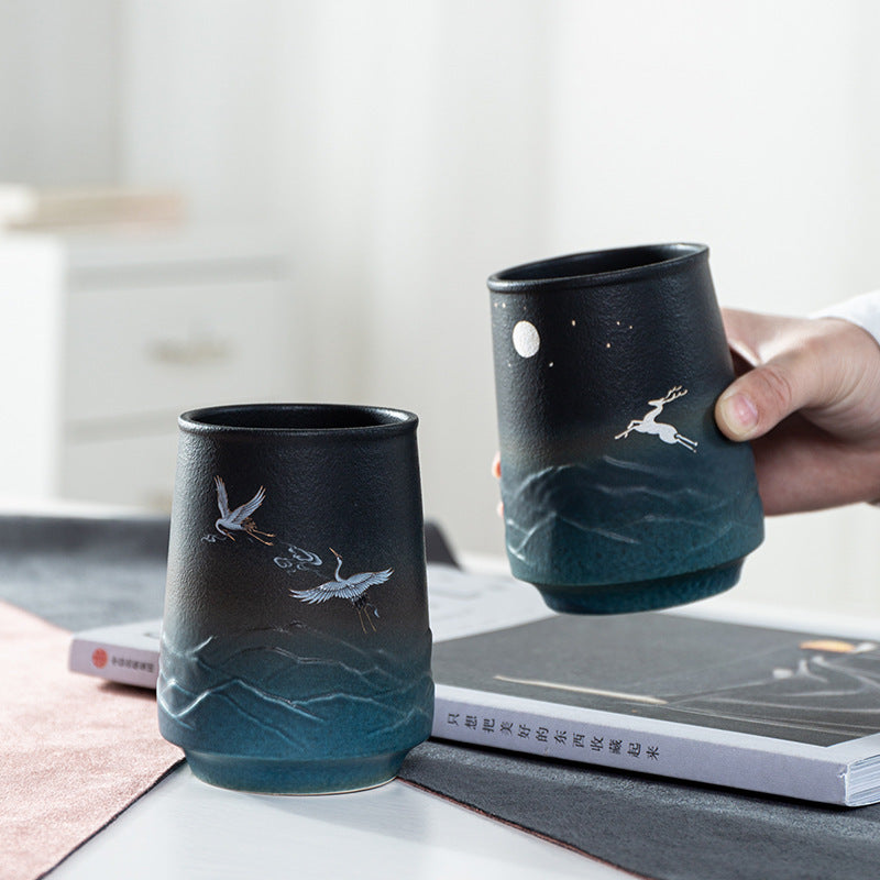 CHINESE PAINTING STYLE | RETRO MUG