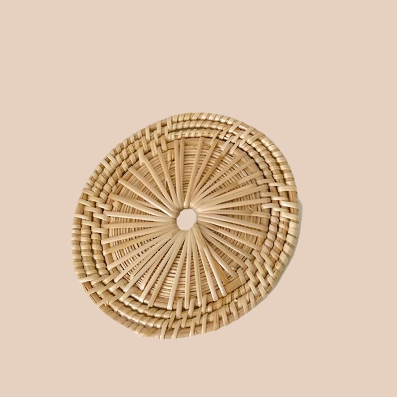 WOVEN RATTAN | CUPHOLDER