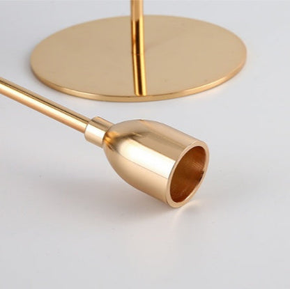 RADIANT GOLDEN CANDLESTICKS