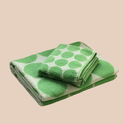 GREEN COTTON GENTLE TOWEL
