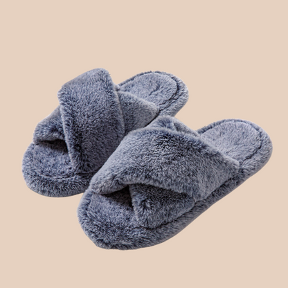 MARIA | PLUSH BLOOM SLIPPERS