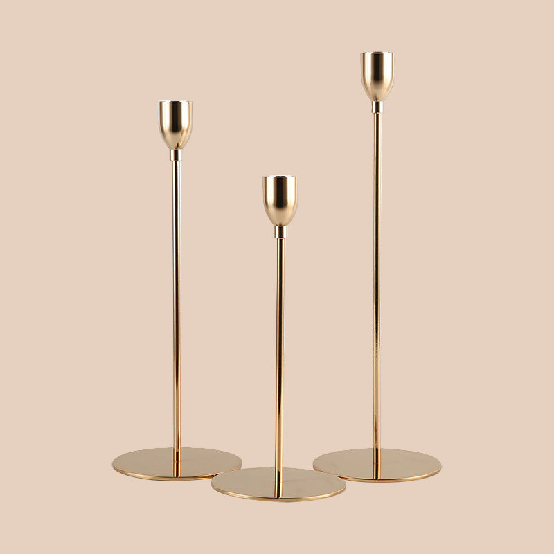 RADIANT GOLDEN CANDLESTICKS