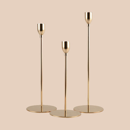 RADIANT GOLDEN CANDLESTICKS