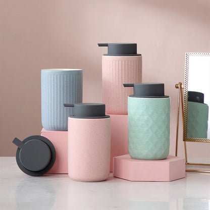 SIMPLE CERAMIC FOAM PUMP BOTTLE COLLECTION