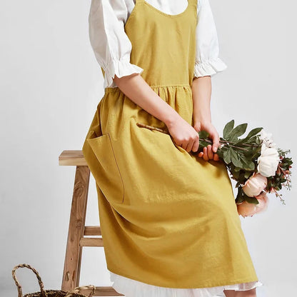 WATERPROOF ORGANIC COTTON APRON