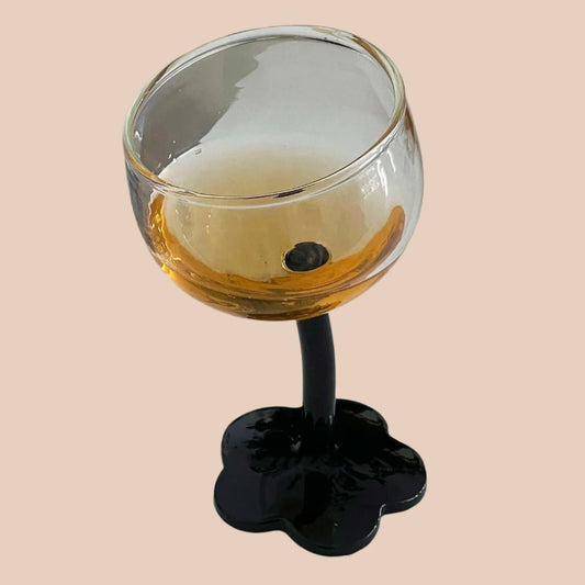 RETRO FLOWER GLASS