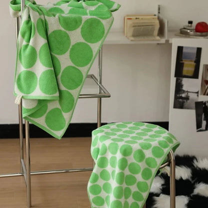 GREEN COTTON GENTLE TOWEL