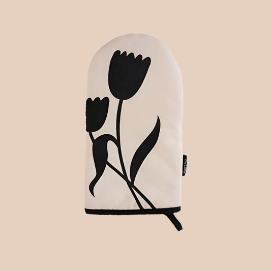 THICKENED COTTON HEAT-RESISTANT OVEN GLOVES