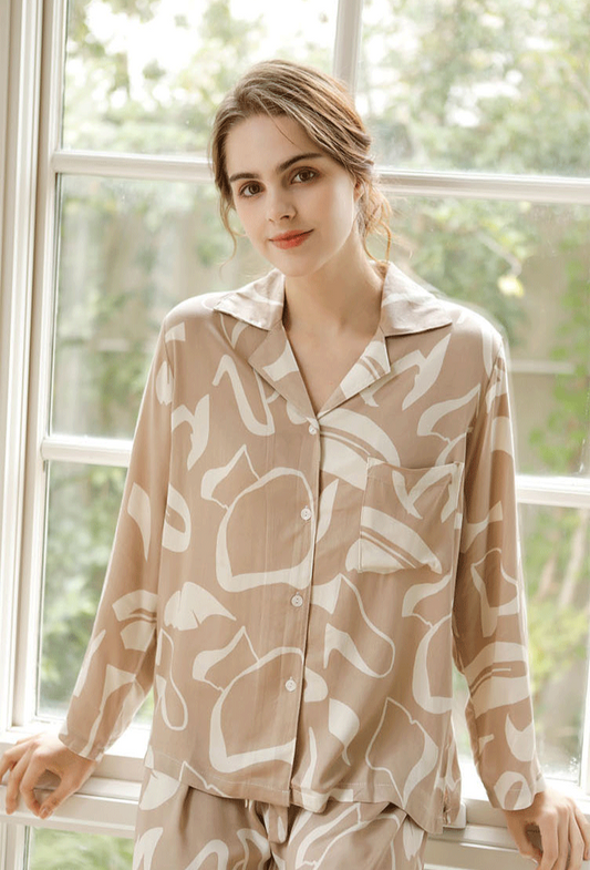 SATEEN CASUAL PAJAMA SET